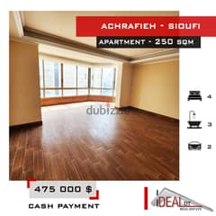 Apartment for sale in Achrafieh 250 sqm ref#kj94105 0