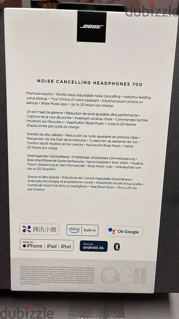 Bose 700 noise cancelling headphones black 1