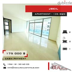 Apartment for sale in jbeil 135 SQM REF#JH17125
