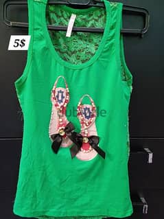 Used Tops summer woman 5$
