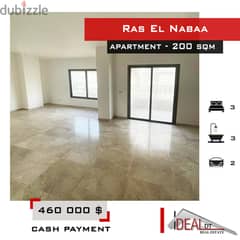 Apartment for sale in Ras El Nabaa 200 sqm ref#kj94107