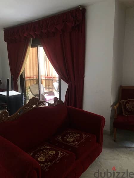 Salon with curtains (صالون مع برادي) 4