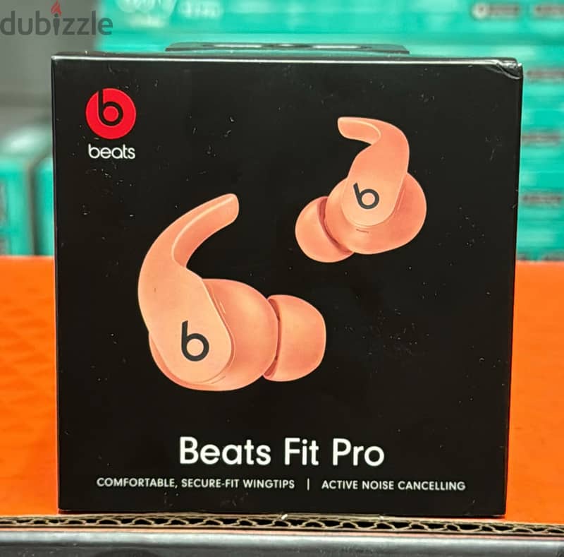 Beats fit pro coral pink 1
