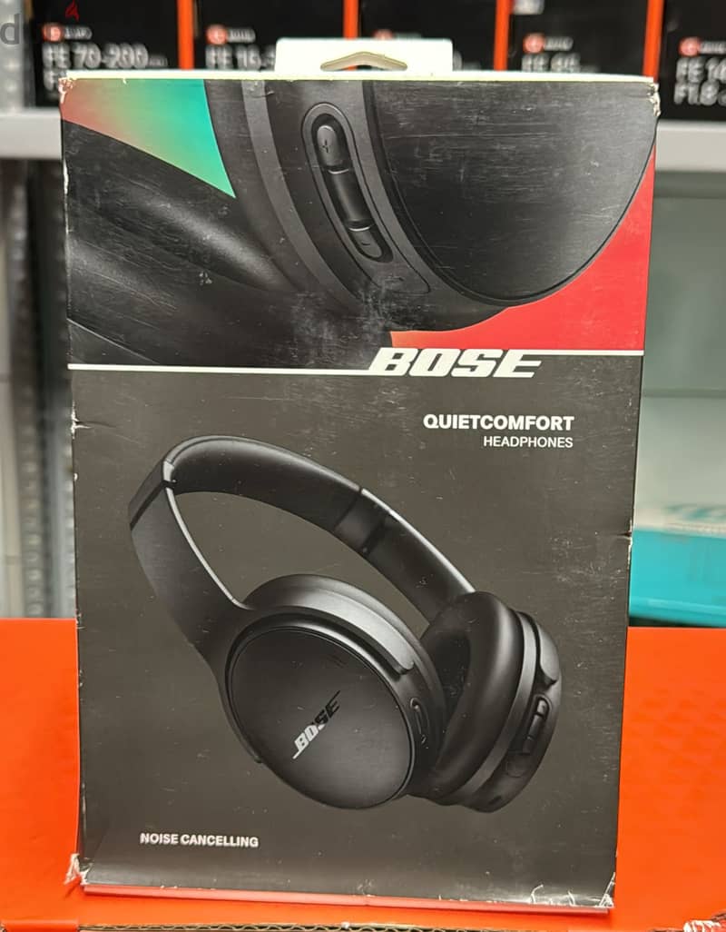 Bose Quietcomfort Headphones black exclusive & original price 1