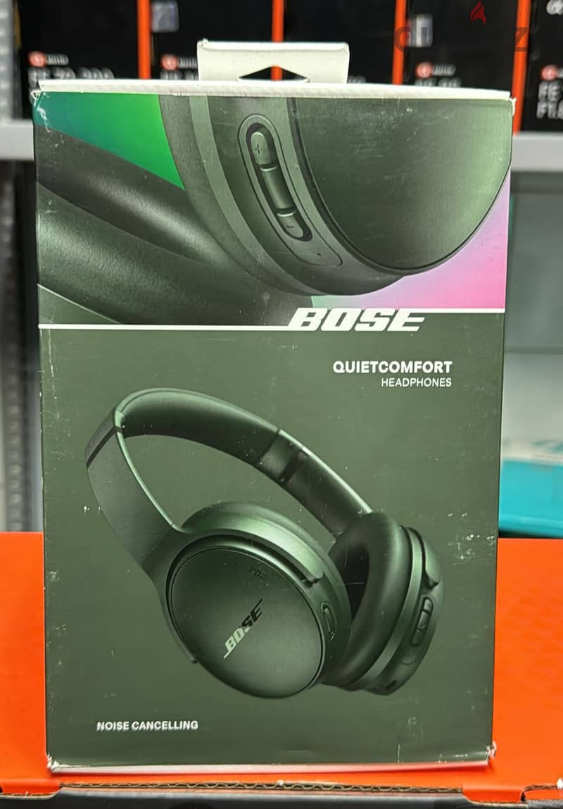 Bose Quietcomfort Headphones green original & new price 1