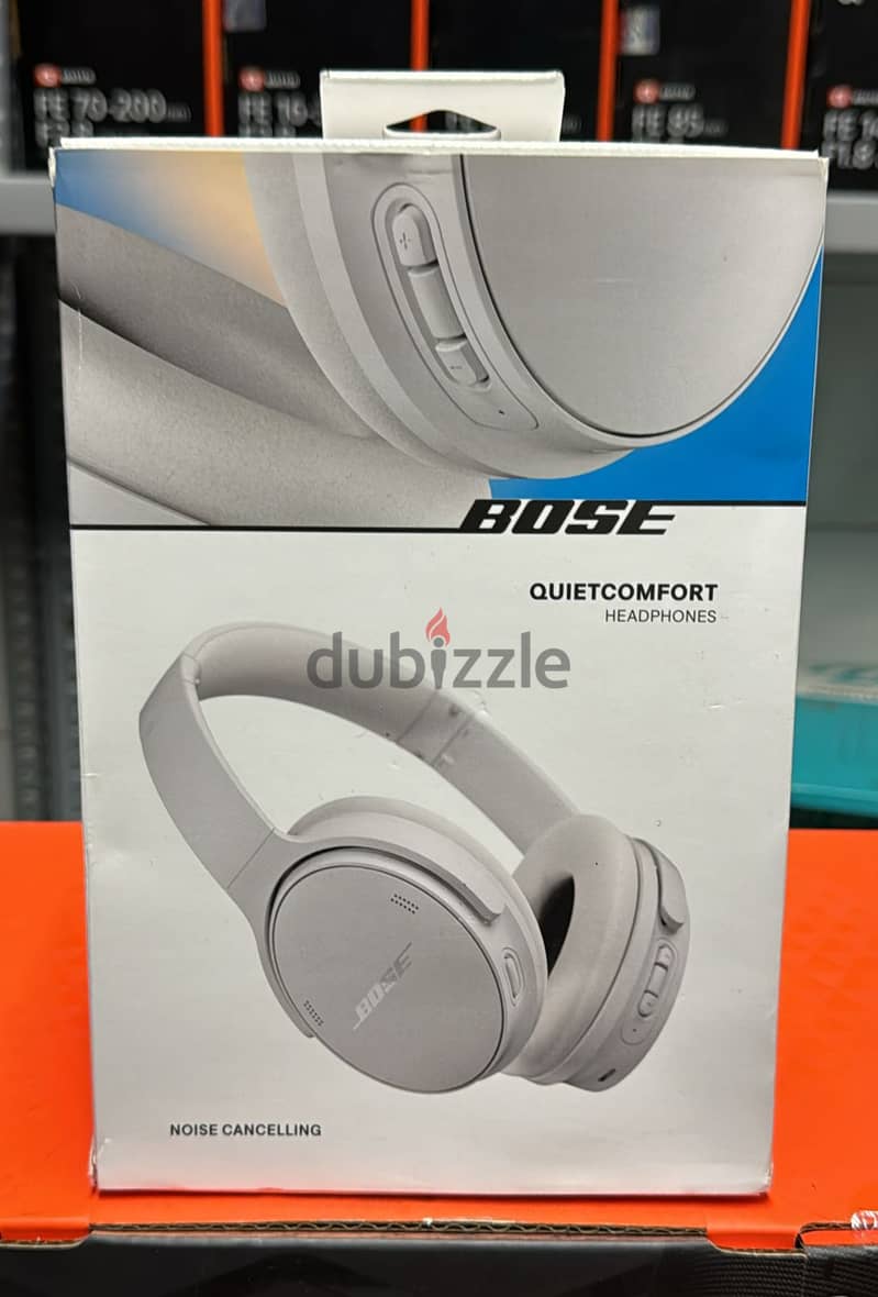 Bose Quietcomfort Headphones white 1