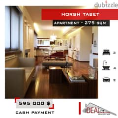 Prime location, Apartment for sale in Hosh Tabet 275 sqm ref#kj94110 0