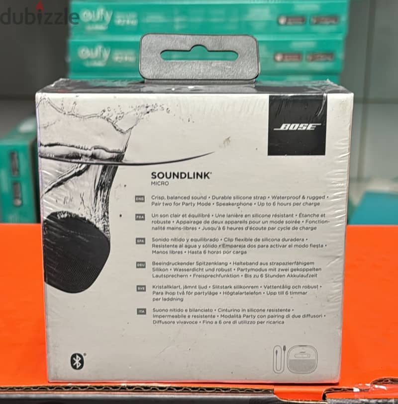 Bose soundlink micro speaker black amazing & new price 1