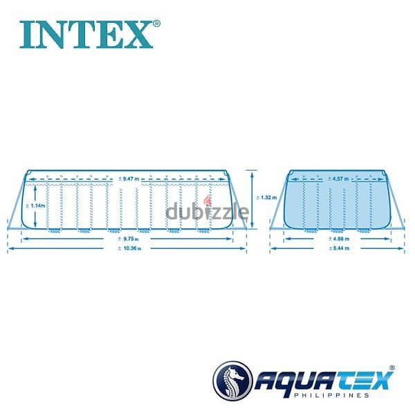 Intex Ultra XTR Frame Pool - 9.75 x 4.88 x 1.32 M 5