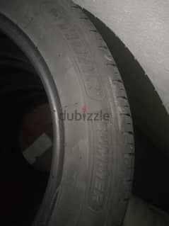 أربعة (٤) (tires) دواليب Tigar مستعملة حالة جيدة جداً 235/55 R18 100V