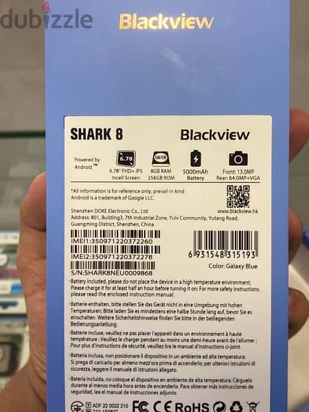 blackview shark 8 1