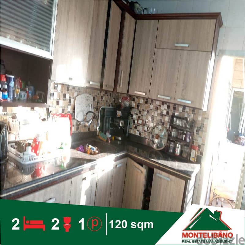 85,000$!!! Apartment for sale located in Hadath 1