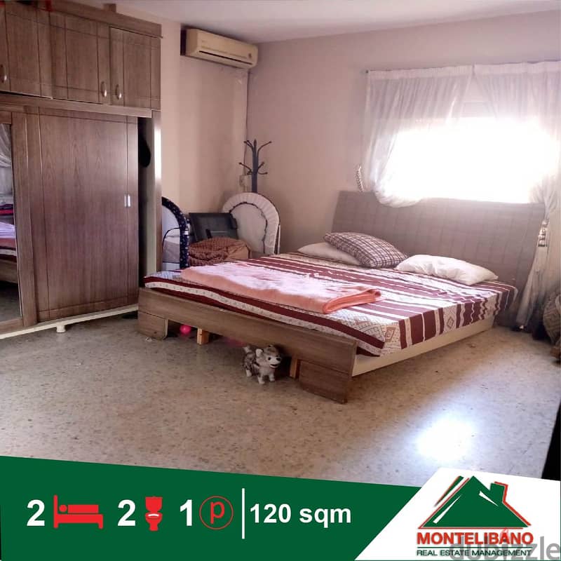 85,000$!!! Apartment for sale located in Hadath 2