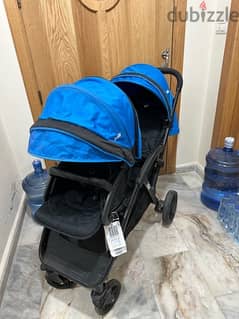 stroller 2 seats ( Kid and baby)