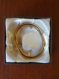 Gold-plated copy of Cartier "juste un clou" bracelet