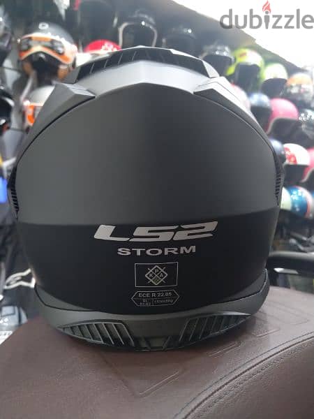 Helmet Ls2 storm II duel visor weight 1500 sizes xxxL,xL,L 6