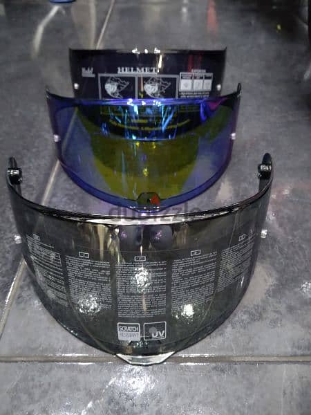 Helmet Ls2 storm II duel visor weight 1500 sizes xxxL,xL,L 12