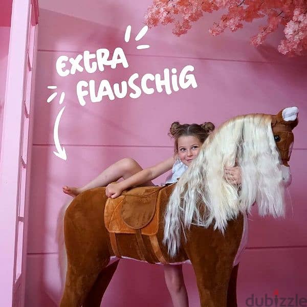german store pink papaya Elsa horse 2