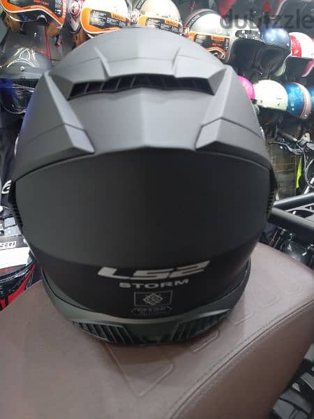 helmet Ls2 storm duel visor weight 1530 size xL,L 1