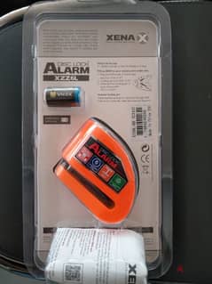 Alarm disc lock 120db alarm,auto arm/disarm,metal body 0