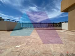 A 165m2 duplex apartment with terrace+sea view for sale in Zouk Mosbeh
