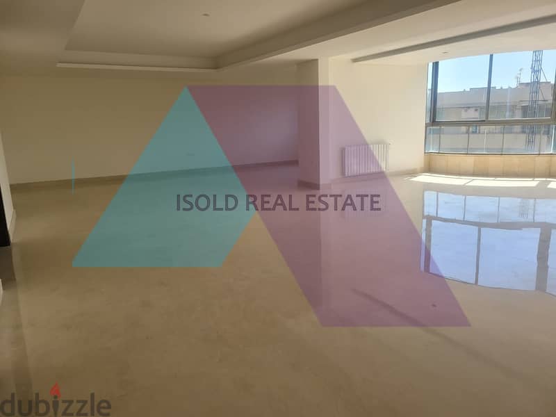 Brand new 385 m2 apartment having an open view for sale in Hazmieh 1