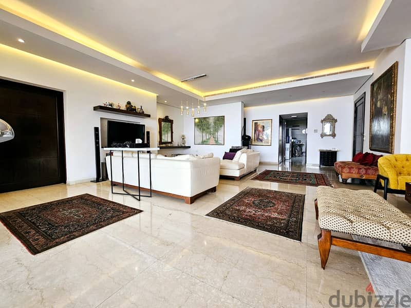 RA24-3410 Luxury apartment, 220 m, in Ain El Mrayseh is now for rent 1