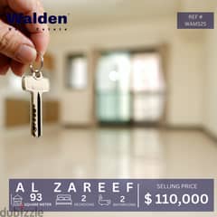 2BR Apratment for sale in AL Zareef | 93 SQM | شقة للبيع في الظريف