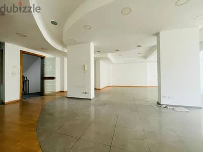 JH24-3411 Office 250m for rent in Achrafieh with terrace , $1,666 cash