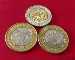 Saudi Arabia and Bahrain old coins 0