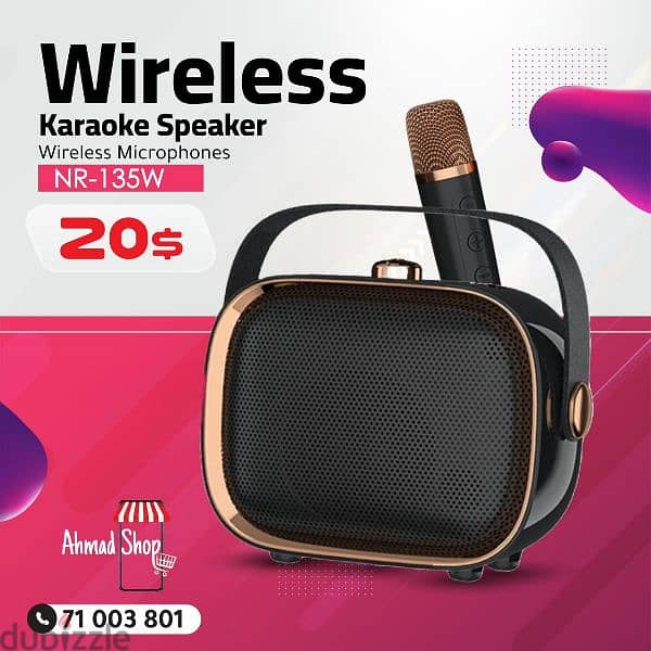 Wireless Karaoke Speaker 2