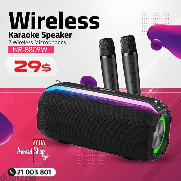Wireless Karaoke Speaker 5