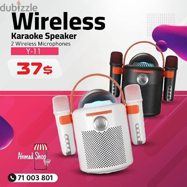 Wireless Karaoke Speaker 7