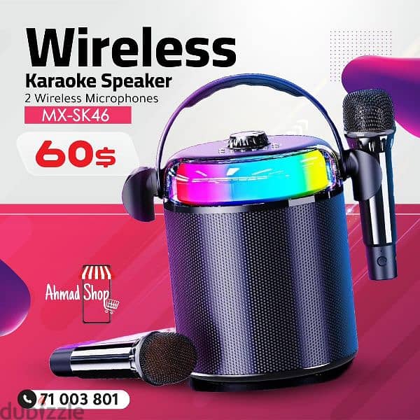 Wireless Karaoke Speaker 8