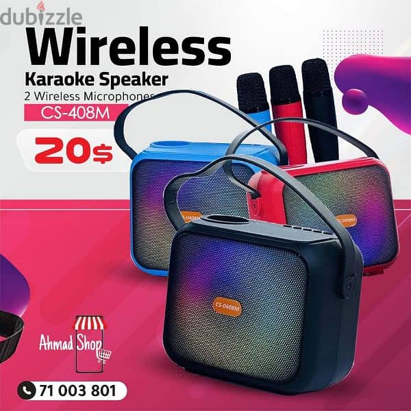Wireless Karaoke Speaker 9