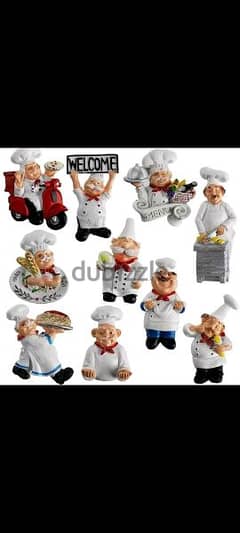 cute kitchen chef magnets and hangers