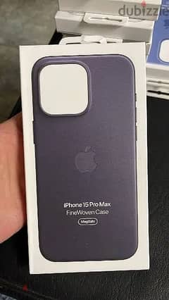 Finewoven case magsafe iphone 15 pro max black 0