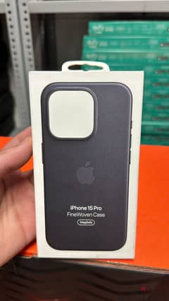 Finewoven case magsafe iphone 15 pro black 0