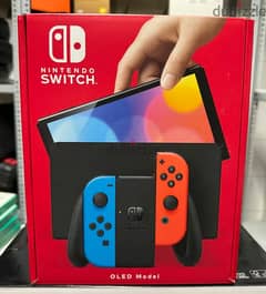 Nintendo Switch OLED Neon Blue/Neon Red 0