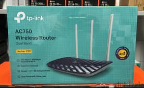 TP-LINK AC750 WIRELESS ROUTER ARCHER C20 amazing & last offer