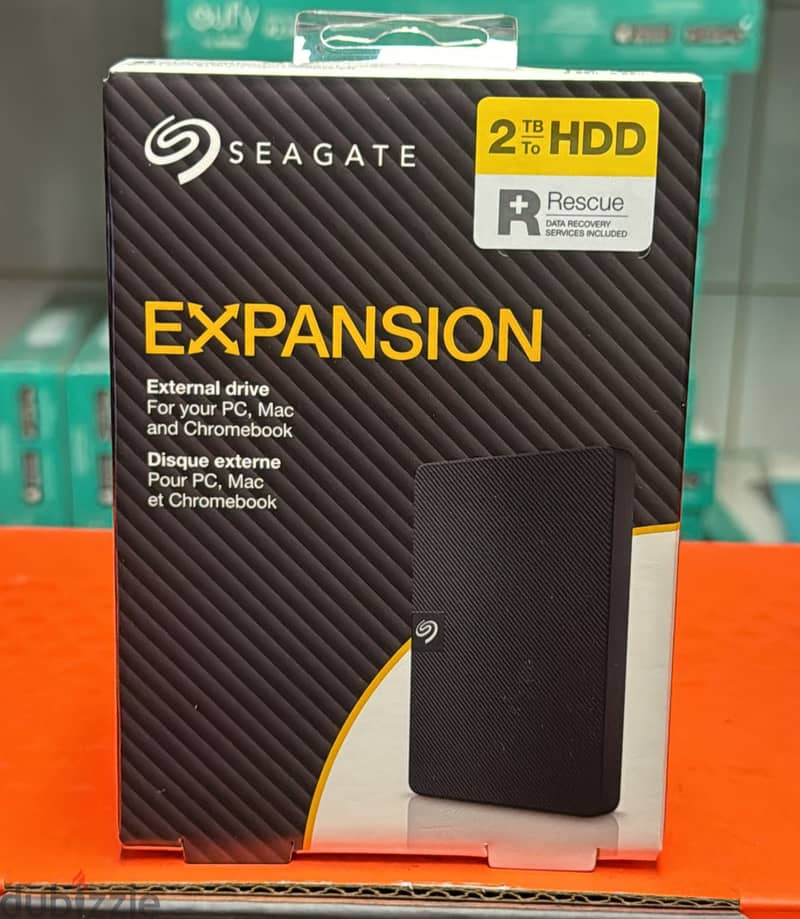 Seagate expansion hard disk 2TB 1