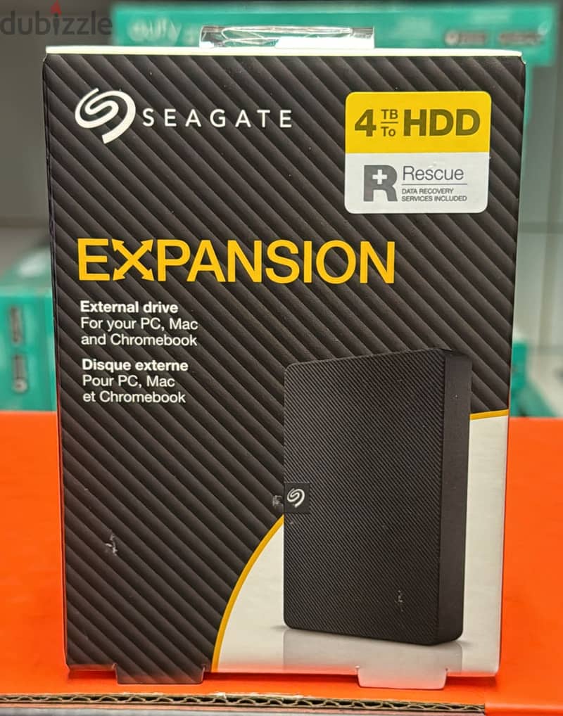 Seagate expansion hard disk 4tb original & new price 1