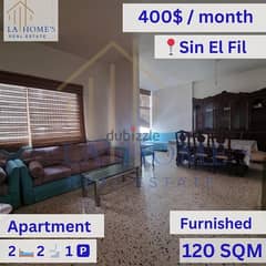 apartment for rent in sin el fil شقة للايجار في سن الفيل 0