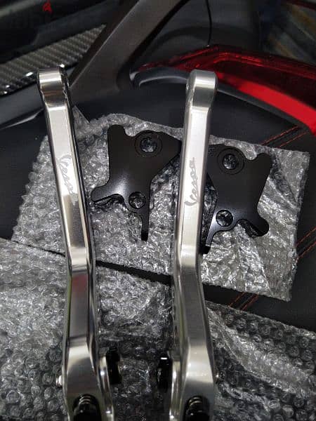 Sport aluminium lever set for vespa gts from 2010 to 2019 3
