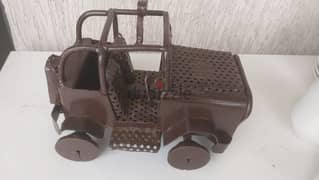 hand made jeep wrangler style, from iron,collectible item