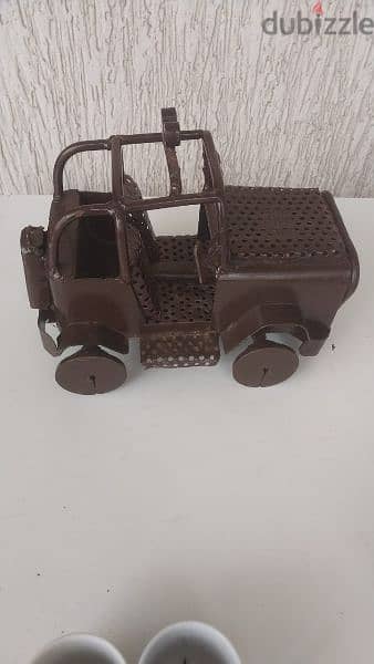 hand made jeep wrangler style, from iron,collectible item 1