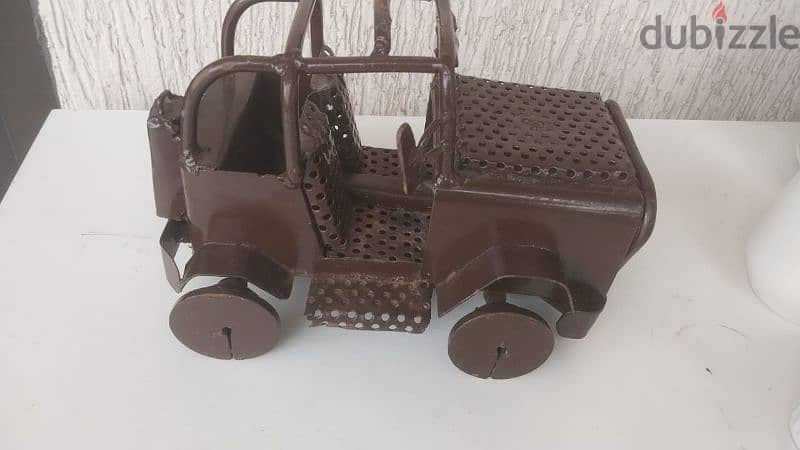 hand made jeep wrangler style, from iron,collectible item 2