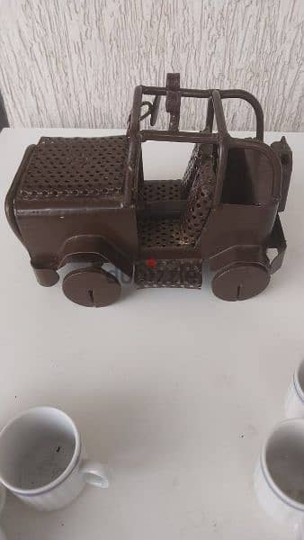 hand made jeep wrangler style, from iron,collectible item 4