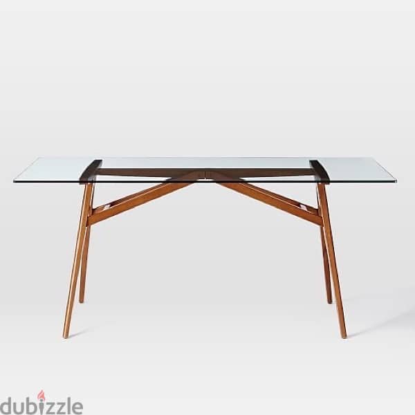 Westelm dining table + chairs 1
