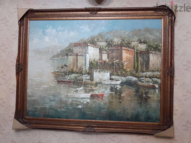 painting tableau framed 0